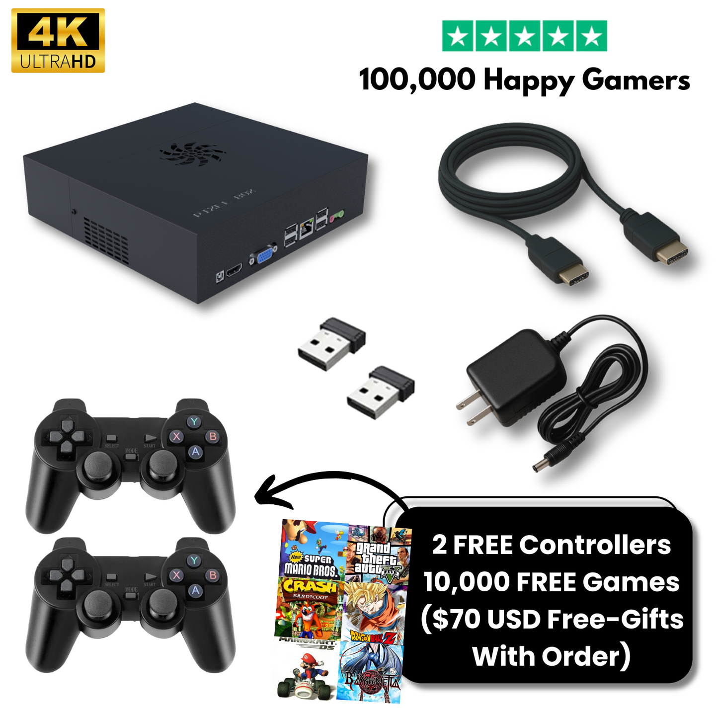 Pixel Box™ - The Ultimate Retro Game Console