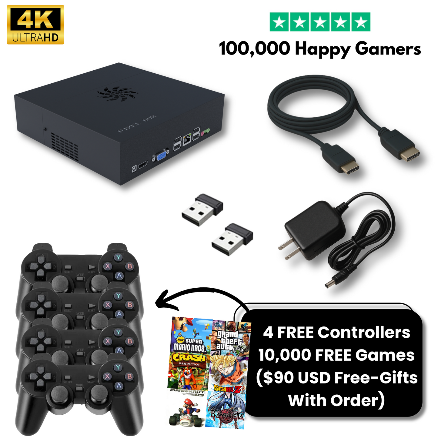 Pixel Box™ - The Ultimate Retro Game Console