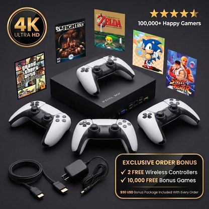 Pixel Box™ - The Ultimate Retro Game Console
